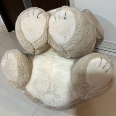 うめ吉　特大　ぬいぐるみの画像