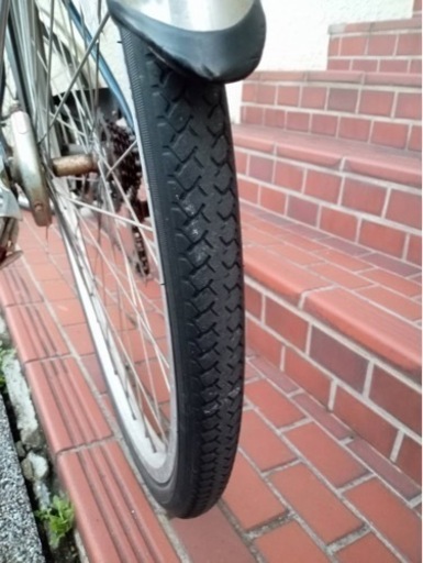【27インチ自転車】6段変速付き　チェーン、前タイヤ新品❗️若林自転車　浜大津店　SALE中❗️