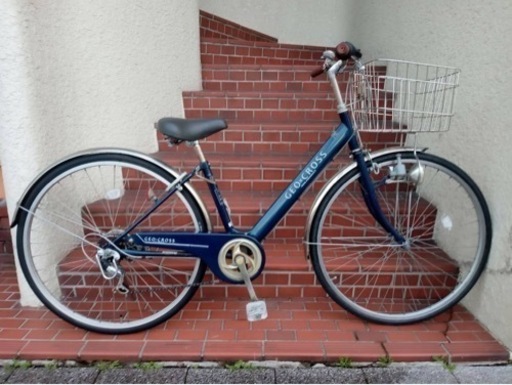 【27インチ自転車】6段変速付き　チェーン、前タイヤ新品❗️若林自転車　浜大津店　SALE中❗️