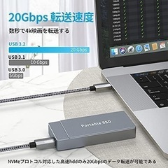 ¥2,978円➠ ¥500円‼️✨全日本市場最安値挑戦中✨‼️ 💖【新品】【未使用】【未開封】XAOSUN Type C to Type C ケーブル 【100w/5A急速充電 PD/QC対応 】 USB Type C ケーブル Xperia/Galaxy/Sharp/MacBook/MacBook Pro/iPad Pro/Nintendo Switch/Google Pixel等Type-C機種対応 グレー 超耐久【2重ナイロン被覆】2Mの画像