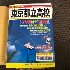 東京都立高校の過去問　2022