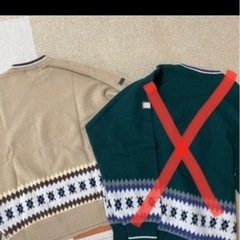 オンワード樫山のJPRESSゴルフクラブのセーターキャメルのみの画像