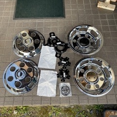 ⭐︎日野純正オプション　デュトロ・ダイナ⭐︎6穴用　メッキホイー...