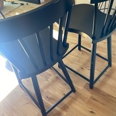 椅子　二脚　IKEAの画像