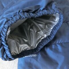 0円：ミズノ レッグウォーマー メンズ 紺 MIZUNOの画像