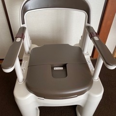 介護用ポータブルトイレ(座楽)ラフィーネ