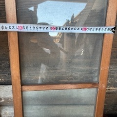 サッシ一枚