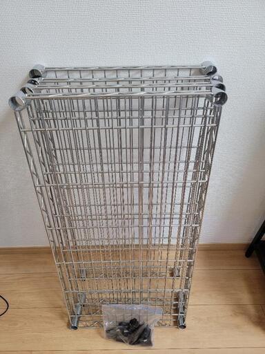 メタルラック　幅約90センチ×奥行約45センチ×高さ約180センチ