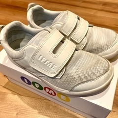 イフミー IFME 上履き 幅広　3E  白　21cm キッズ ...