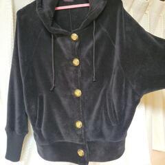 ふわふわブルゾン⭐ブラック✕ゴールドの画像