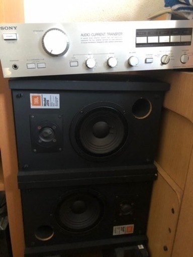 SONY AUDIOとJBLスピーカー