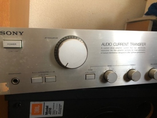 SONY AUDIOとJBLスピーカー