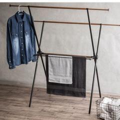 【未使用】30%off‼️ニトリ 伸縮Ｘ型物干し クルゼーロ〈お...