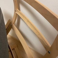 【POÄNG ポエング/IKEA イケア】椅子/チェアの画像