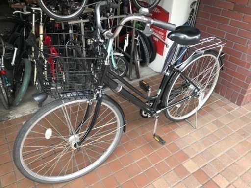 27インチ　内装３段変速　ledオートライト付き　ブラック