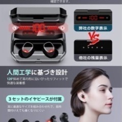 新品未使用　ワイヤレスイヤホンの画像