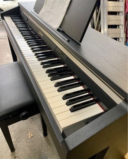 お引取り限定 CASIO CELVIANO カシオ セルヴィアーノ 電子ピアノ AP-420BK 動作良好