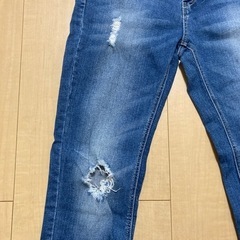 ストラディバリウス zara ストレッチ ダメージ デニム Mの画像