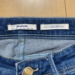 ストラディバリウス zara ストレッチ ダメージ デニム Mの画像