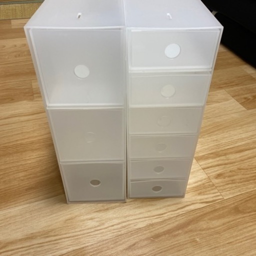 無印良品　小物　クリアケース