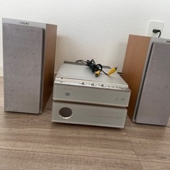 MD・CDコンポ（SONY）