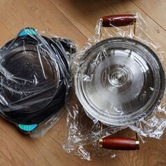 ディナーセット　煮込み鍋と保温プレート