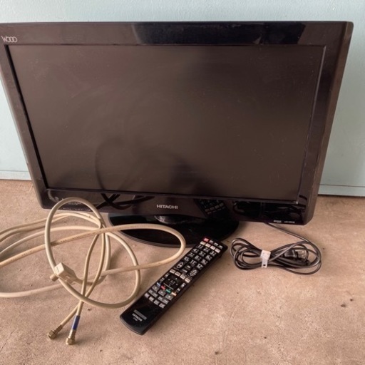 日立 Wooo 液晶テレビ 22型 HDMI 地上/BS デジタル L22-H05 2010年