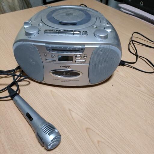 CDラジカセ 　マイク　おまけ