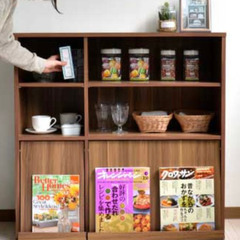 ❣️決まりました❣️収納棚 ラック 使い勝手が良い本棚の画像