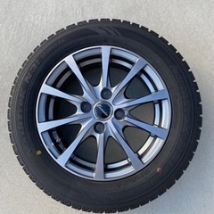 スタッドレスタイヤ　冬タイヤホイール付き　14インチ　4本セット　175/65R14の画像