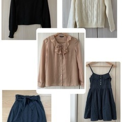 配送OK! レディース服 20点まとめ売り コート トップス スカート ワンピースの画像