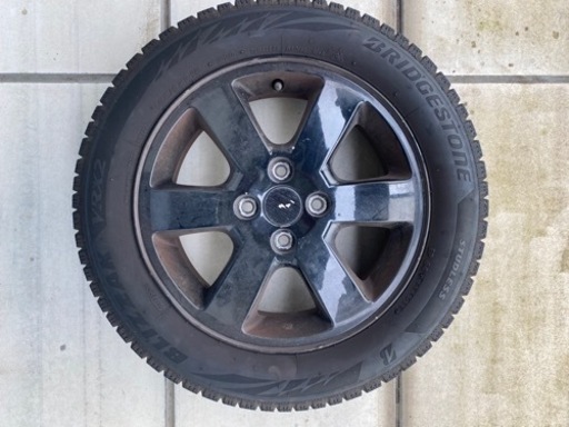 ホイール付きスタッドレスタイヤ