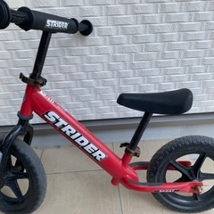 【購入者決定】ストライダー　赤の画像