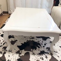 猫足こたつ　ホワイト【11/14まで】