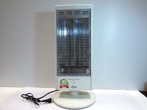 新札幌発★アラジン◆AEH-G100N◆遠赤外線ヒーター 1000W◆首振り/2012年製/ホワイト系 No.1276