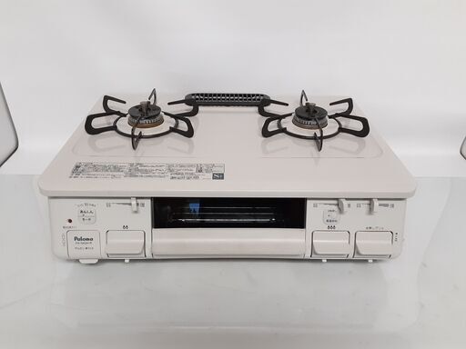 パロマ LPガス 2口 ガスコンロ 2022年製 PA-S42H-1R　/DJ-1103 N