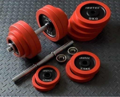 ダンベル60kg +バー＋ベンチのセット