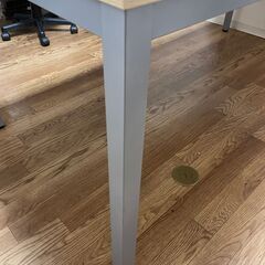 会議テーブル　ミーティングテーブル　幅1800×奥行900×高さ720mm ナチュラルの画像