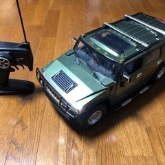 受付終了　ハマーH2 ラジコン　ジャンク