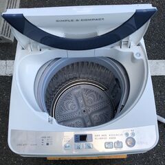 洗濯機 シャープ ES-GE55R 2016年 5.5kg せんたくき 【3ヶ月保証☆送料