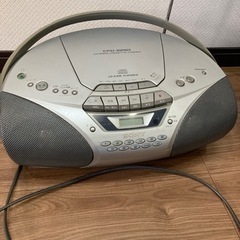 CDラジカセ　ジャンク