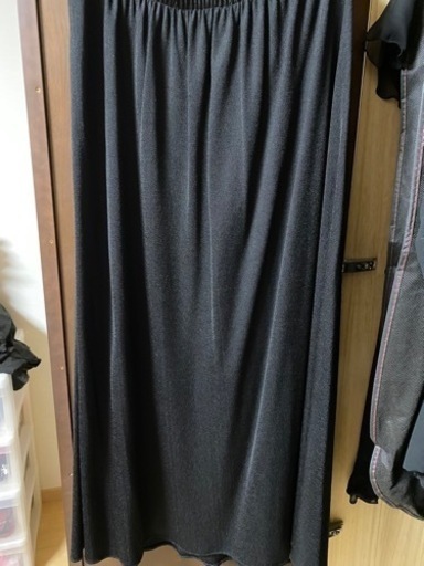 黒、夏用礼服 (妊婦さん用)