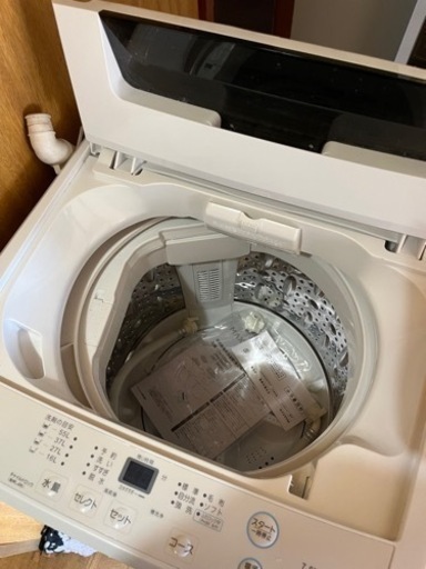 洗濯機　7キロ 値下げしました。