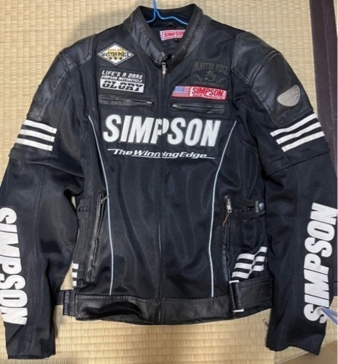 値下げ）シンプソン ジャケット プロテクター入り