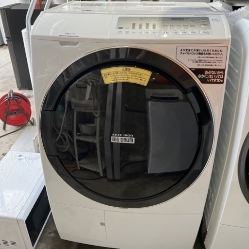 大阪限定●配送無料●2020年製●日立●BD-SG100F●洗濯乾燥機