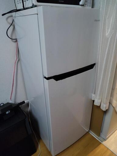 ハイセンス 冷蔵庫 HR-B12A 2016年式 120L