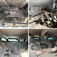 早い者勝ち！車検付き！H17年三菱キャンター4WD！ダブルキャブ2970CCディーゼルターボ!加速良いです！MT5速!積載1250kg!フレーム腐食無し！の画像