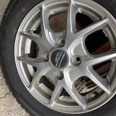 ほぼ新品！！　軽自動車　冬タイヤホイールセットの画像