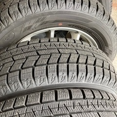 ほぼ新品！！　軽自動車　冬タイヤホイールセットの画像