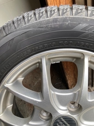ほぼ新品！！　軽自動車　冬タイヤホイールセット
